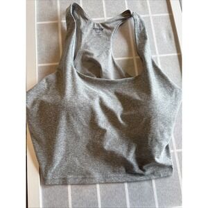 Old Navy Active Women's Cloud+ Sports Bra Gray. Gym Wear. Workout Gear. Large